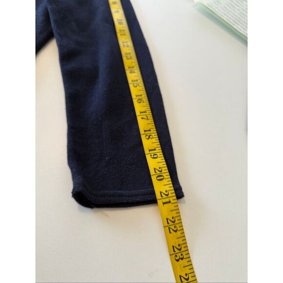 NEW Nic+Zoe Navy French Terry “Style Doesn’t Stop” Tunic Sweater/Top Sz M Preppy - Picture 12 of 13